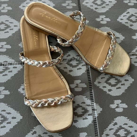 Braided Leather Sandals - Picture 1 of 9